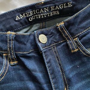 Dark blue American eagle jeans